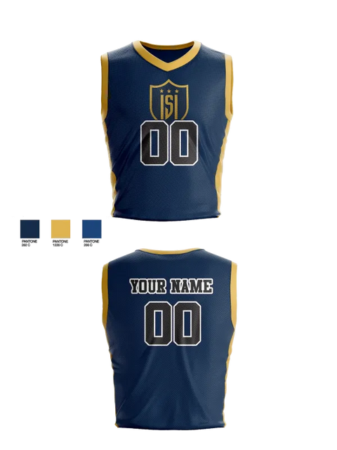 Mens Basketball Jersey, ISI Academy, Men's Basketball, Teamtime, Team time, sublimation, custom sports apparel, team uniforms, spirit wear, spiritwear, sports uniforms, custom shirts, team store, custom team store, fundraiser sports, apparel fundraiser