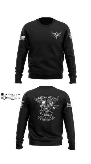 Crew Neck Sweatshirt, Tactical Patrol Unit, Police, Teamtime, Team time, sublimation, custom sports apparel, team uniforms, spirit wear, spiritwear, sports uniforms, custom shirts, team store, custom team store, fundraiser sports, apparel fundraiser