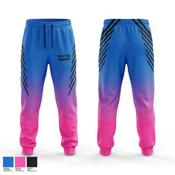 Sweatpants, Worthy Rebels, Softball, Teamtime, Team time, sublimation, custom sports apparel, team uniforms, spirit wear, spiritwear, sports uniforms, custom shirts, team store, custom team store, fundraiser sports, apparel fundraiser