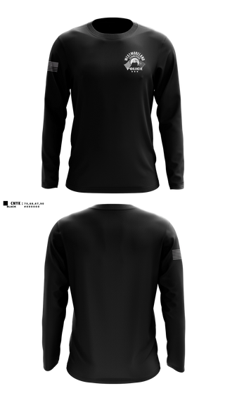 Long Sleeve Performance Shirt, Westmoreland PD, Police, Teamtime, Team time, sublimation, custom sports apparel, team uniforms, spirit wear, spiritwear, sports uniforms, custom shirts, team store, custom team store, fundraiser sports, apparel fundraiser