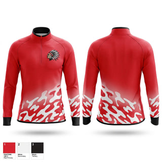 Quarter Zip Jacket, Redskins, Softball, Teamtime, Team time, sublimation, custom sports apparel, team uniforms, spirit wear, spiritwear, sports uniforms, custom shirts, team store, custom team store, fundraiser sports, apparel fundraiser