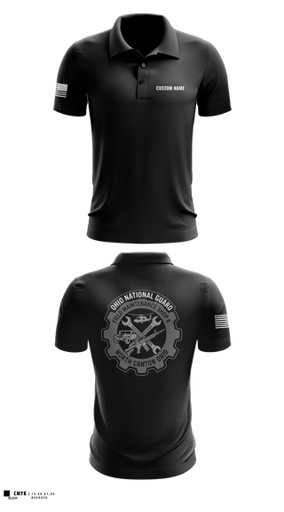 Short Sleeve Performance Polo, FMS 6, National Guard, Teamtime, Team time, sublimation, custom sports apparel, team uniforms, spirit wear, spiritwear, sports uniforms, custom shirts, team store, custom team store, fundraiser sports, apparel fundraiser