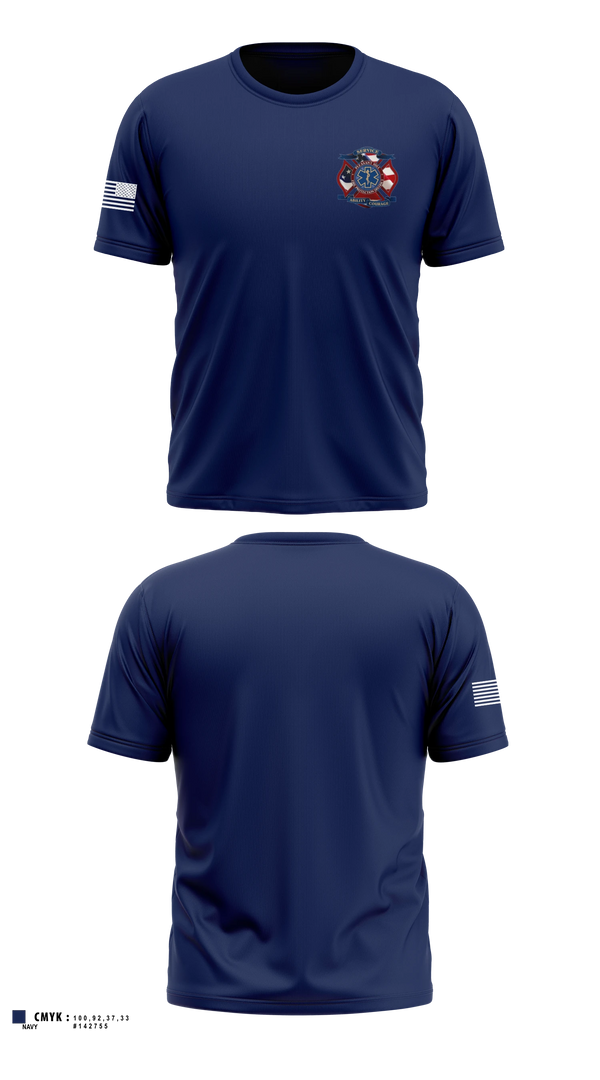 Short Sleeve Performance Shirt, Pleasant Hill Fire District, Fire Department, Teamtime, Team time, sublimation, custom sports apparel, team uniforms, spirit wear, spiritwear, sports uniforms, custom shirts, team store, custom team store, fundraiser sports, apparel fundraiser