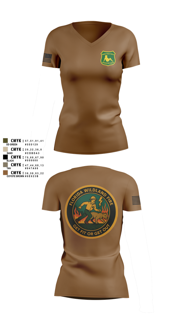 Womens Short Sleeve Vneck Shirt, Florida, , Teamtime, Team time, sublimation, custom sports apparel, team uniforms, spirit wear, spiritwear, sports uniforms, custom shirts, team store, custom team store, fundraiser sports, apparel fundraiser