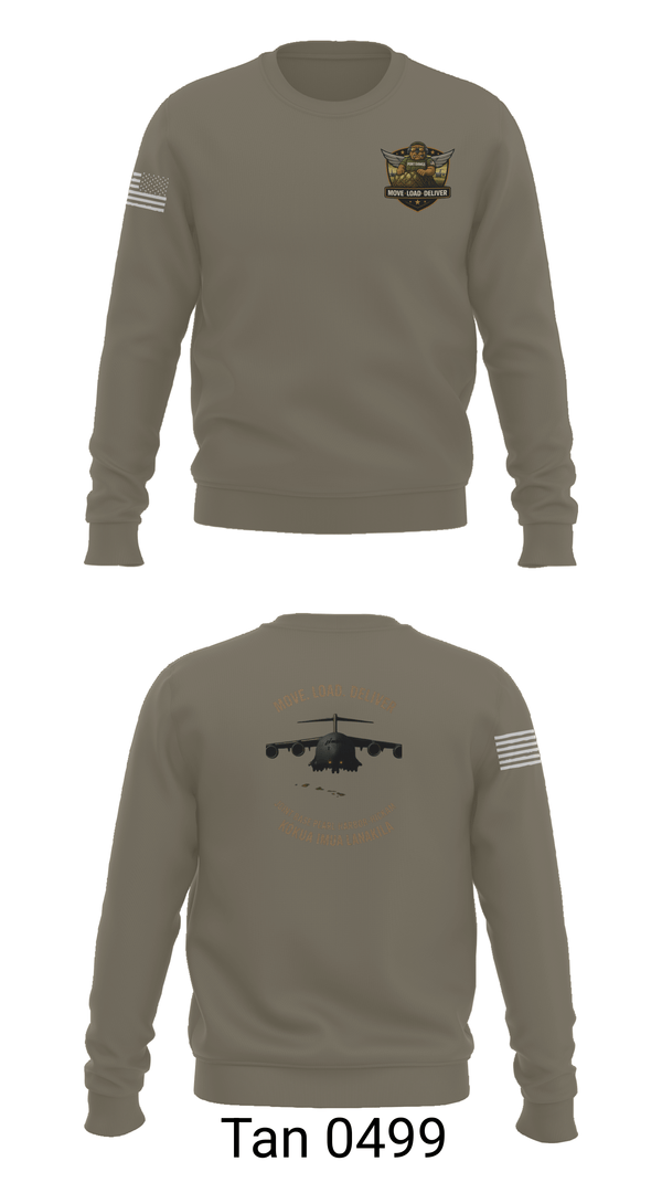 Crew Neck Sweatshirt, 735 AMS, Air Force, Teamtime, Team time, sublimation, custom sports apparel, team uniforms, spirit wear, spiritwear, sports uniforms, custom shirts, team store, custom team store, fundraiser sports, apparel fundraiser