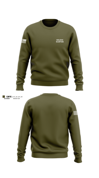 Crew Neck Sweatshirt, Batallón de Helicópteros, Army, Teamtime, Team time, sublimation, custom sports apparel, team uniforms, spirit wear, spiritwear, sports uniforms, custom shirts, team store, custom team store, fundraiser sports, apparel fundraiser