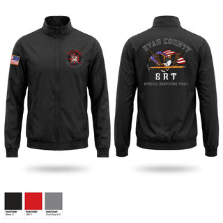 Windbreaker, Utah County SRT, Fire Department, Teamtime, Team time, sublimation, custom sports apparel, team uniforms, spirit wear, spiritwear, sports uniforms, custom shirts, team store, custom team store, fundraiser sports, apparel fundraiser