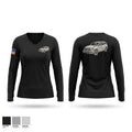 Crime Patrol Unit Women's Long Sleeve V-neck Shirt - 1