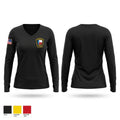 Schertz PD 86324689 Women's Long Sleeve V-neck Shirt - 1
