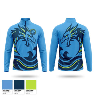 Quarter Zip Jacket, Leviathan Wrestling Academy, Wrestling, Teamtime, Team time, sublimation, custom sports apparel, team uniforms, spirit wear, spiritwear, sports uniforms, custom shirts, team store, custom team store, fundraiser sports, apparel fundraiser