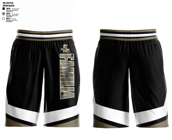 Mens Basketball Shorts, Lubbock High Lady Westerners, Women's Basketball, Teamtime, Team time, sublimation, custom sports apparel, team uniforms, spirit wear, spiritwear, sports uniforms, custom shirts, team store, custom team store, fundraiser sports, apparel fundraiser