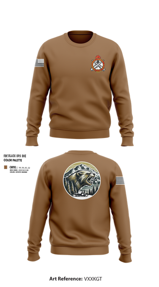 Crew Neck Sweatshirt, FMT, 73D CEC-I, 1/11th ABN, , Teamtime, Team time, sublimation, custom sports apparel, team uniforms, spirit wear, spiritwear, sports uniforms, custom shirts, team store, custom team store, fundraiser sports, apparel fundraiser