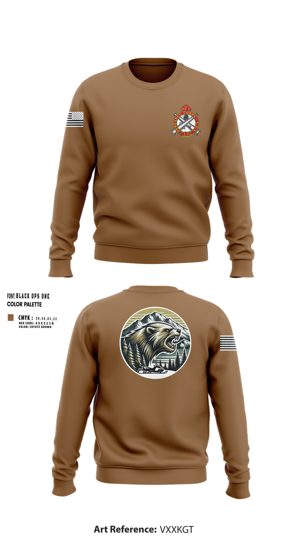 Crew Neck Sweatshirt, FMT, 73D CEC-I, 1/11th ABN, , Teamtime, Team time, sublimation, custom sports apparel, team uniforms, spirit wear, spiritwear, sports uniforms, custom shirts, team store, custom team store, fundraiser sports, apparel fundraiser