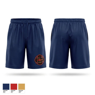 Athletic Shorts With Pockets, Bolivar County Volunteer Fire Department, Fire Department, Teamtime, Team time, sublimation, custom sports apparel, team uniforms, spirit wear, spiritwear, sports uniforms, custom shirts, team store, custom team store, fundraiser sports, apparel fundraiser