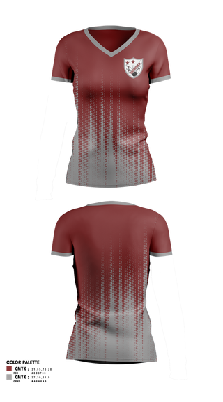 Womens Short Sleeve Vneck Shirt, Sheridan High School Bowling, Bowling, Teamtime, Team time, sublimation, custom sports apparel, team uniforms, spirit wear, spiritwear, sports uniforms, custom shirts, team store, custom team store, fundraiser sports, apparel fundraiser