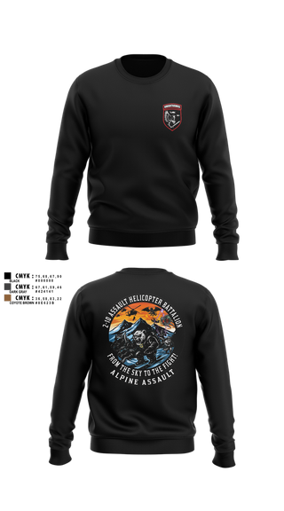 Crew Neck Sweatshirt, 2-10 AHB Knighthawks, Spirit Store, Teamtime, Team time, sublimation, custom sports apparel, team uniforms, spirit wear, spiritwear, sports uniforms, custom shirts, team store, custom team store, fundraiser sports, apparel fundraiser