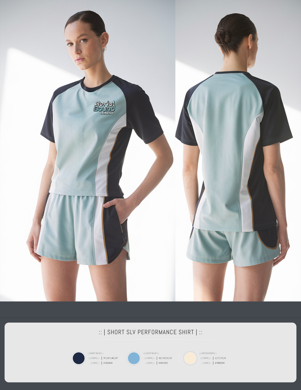 Short Sleeve Performance Shirt, Aerial Bound Athletics, Spirit Store, Teamtime, Team time, sublimation, custom sports apparel, team uniforms, spirit wear, spiritwear, sports uniforms, custom shirts, team store, custom team store, fundraiser sports, apparel fundraiser