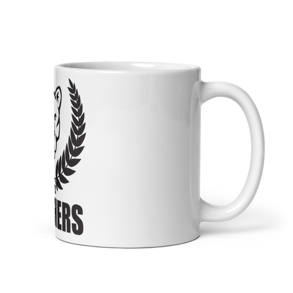 Panthers 50004080 White Glossy Mug - Small