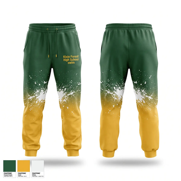 Sweatpants, Klein Forest High School swim, Swimming, Teamtime, Team time, sublimation, custom sports apparel, team uniforms, spirit wear, spiritwear, sports uniforms, custom shirts, team store, custom team store, fundraiser sports, apparel fundraiser