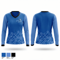Dirt Devils 2209438 Women's Long Sleeve V-neck Shirt - 1