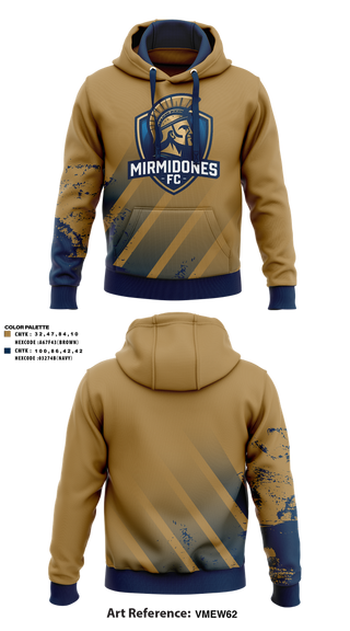 Hoodie, MIRMIDONES FC, Men's Soccer, Teamtime, Team time, sublimation, custom sports apparel, team uniforms, spirit wear, spiritwear, sports uniforms, custom shirts, team store, custom team store, fundraiser sports, apparel fundraiser