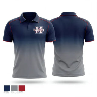 Short Sleeve Performance Polo, Morgan Raiders, Men's Soccer, Teamtime, Team time, sublimation, custom sports apparel, team uniforms, spirit wear, spiritwear, sports uniforms, custom shirts, team store, custom team store, fundraiser sports, apparel fundraiser