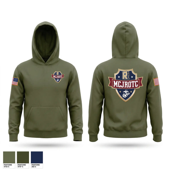 Hoodie, Rockwall MCJROTC, Marines, Teamtime, Team time, sublimation, custom sports apparel, team uniforms, spirit wear, spiritwear, sports uniforms, custom shirts, team store, custom team store, fundraiser sports, apparel fundraiser