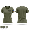 Pike Township Fire Marshal - Arson & Explosion Unit Women's Short Sleeve V-neck Shirt - 1