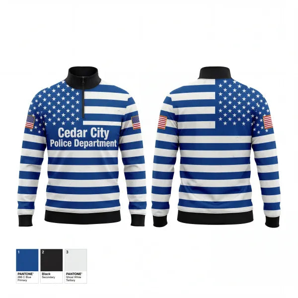 Windbreaker, Cedar City Police Department, Police, Teamtime, Team time, sublimation, custom sports apparel, team uniforms, spirit wear, spiritwear, sports uniforms, custom shirts, team store, custom team store, fundraiser sports, apparel fundraiser