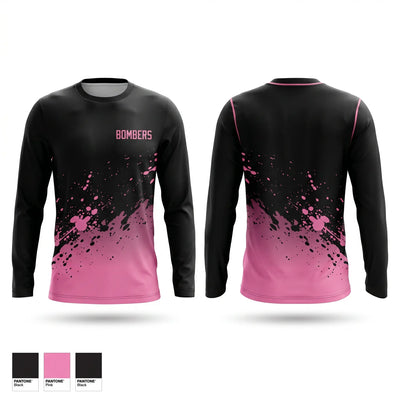 BOMBERS Long Sleeve Performance Shirt 1