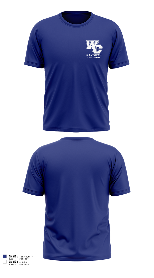 Short Sleeve Performance Shirt, Wartburg Cross Country, Cross Country, Teamtime, Team time, sublimation, custom sports apparel, team uniforms, spirit wear, spiritwear, sports uniforms, custom shirts, team store, custom team store, fundraiser sports, apparel fundraiser