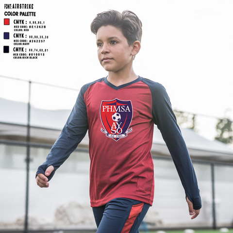 Long Sleeve Performance Shirt, Pleasant Hill Martinez Soccer Association, Spirit Store, Teamtime, Team time, sublimation, custom sports apparel, team uniforms, spirit wear, spiritwear, sports uniforms, custom shirts, team store, custom team store, fundraiser sports, apparel fundraiser