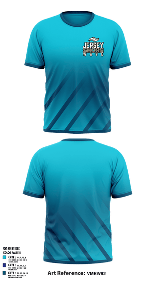 Short Sleeve Performance Shirt, Waves, , Teamtime, Team time, sublimation, custom sports apparel, team uniforms, spirit wear, spiritwear, sports uniforms, custom shirts, team store, custom team store, fundraiser sports, apparel fundraiser