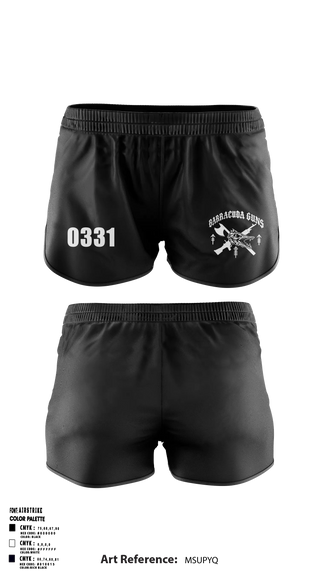 Ranger Panties, BARRACUDA GUNZ, Marines, Teamtime, Team time, sublimation, custom sports apparel, team uniforms, spirit wear, spiritwear, sports uniforms, custom shirts, team store, custom team store, fundraiser sports, apparel fundraiser