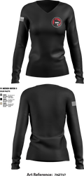 Dog Company 39510720 Women's Long Sleeve V-neck Shirt - 1 (2)