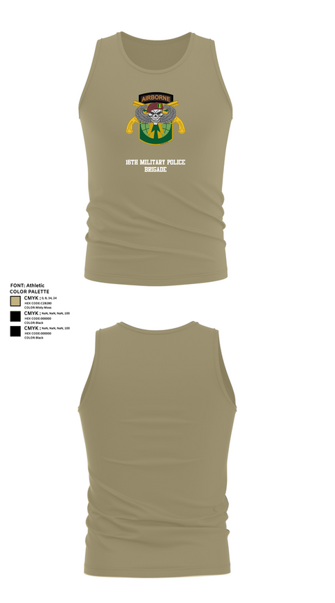 Tank Top, 16th Military Police Brigade, , Teamtime, Team time, sublimation, custom sports apparel, team uniforms, spirit wear, spiritwear, sports uniforms, custom shirts, team store, custom team store, fundraiser sports, apparel fundraiser