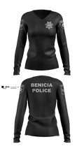 Bpd mff 81135894 Women's Long Sleeve V-neck Shirt - 4