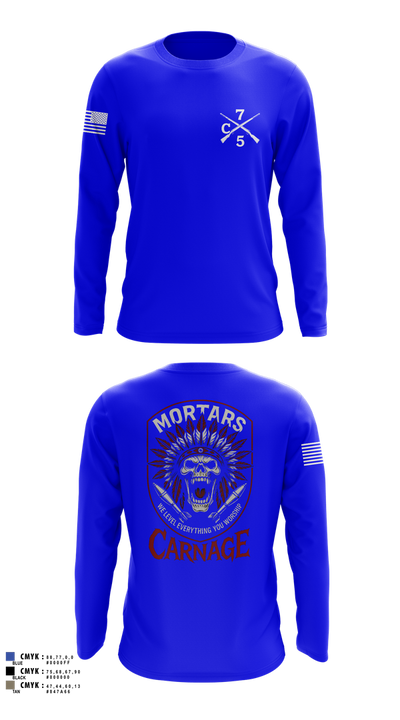 Carnage 79980273 Long Sleeve Performance Shirt 8