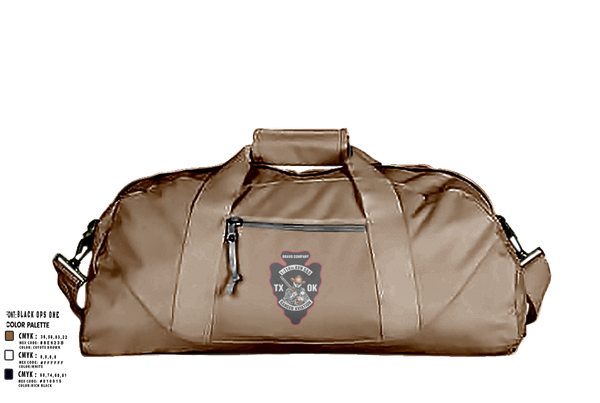 Duffle Bag, B Co. 1/114th S&S, , Teamtime, Team time, sublimation, custom sports apparel, team uniforms, spirit wear, spiritwear, sports uniforms, custom shirts, team store, custom team store, fundraiser sports, apparel fundraiser