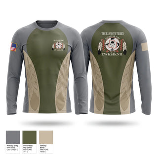 Long Sleeve Performance Shirt, Klamath tribes, Fire Department, Teamtime, Team time, sublimation, custom sports apparel, team uniforms, spirit wear, spiritwear, sports uniforms, custom shirts, team store, custom team store, fundraiser sports, apparel fundraiser