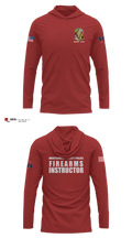Montgomery County Police Department - Firearms Training Unit Long Sleeve Performance Shirt with hood - 5