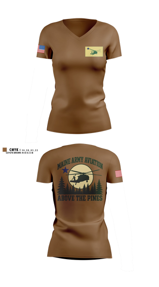 Womens Short Sleeve Vneck Shirt, Moxie Medevac G Co 3/126th, National Guard, Teamtime, Team time, sublimation, custom sports apparel, team uniforms, spirit wear, spiritwear, sports uniforms, custom shirts, team store, custom team store, fundraiser sports, apparel fundraiser