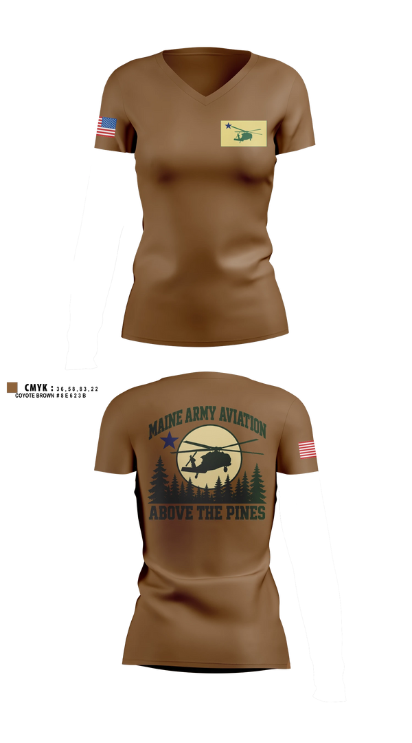 Womens Short Sleeve Vneck Shirt, Moxie Medevac G Co 3/126th, National Guard, Teamtime, Team time, sublimation, custom sports apparel, team uniforms, spirit wear, spiritwear, sports uniforms, custom shirts, team store, custom team store, fundraiser sports, apparel fundraiser
