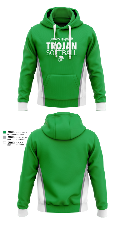 New Castle Trojans Hoodie - 3