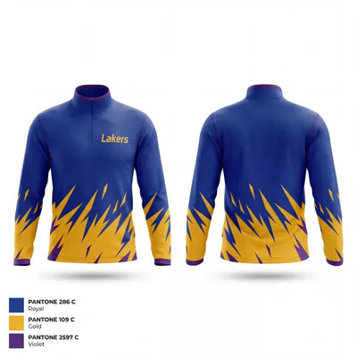 Lakers 15552823 Quarter Zip Jacket - 1