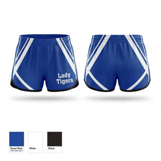 Womens Shorts, Lady Tigers, Softball, Teamtime, Team time, sublimation, custom sports apparel, team uniforms, spirit wear, spiritwear, sports uniforms, custom shirts, team store, custom team store, fundraiser sports, apparel fundraiser