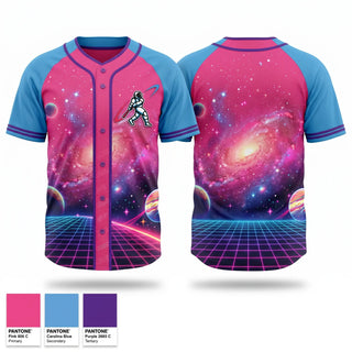 Full Button Baseball Jersey, LA GRiND, Baseball, Teamtime, Team time, sublimation, custom sports apparel, team uniforms, spirit wear, spiritwear, sports uniforms, custom shirts, team store, custom team store, fundraiser sports, apparel fundraiser