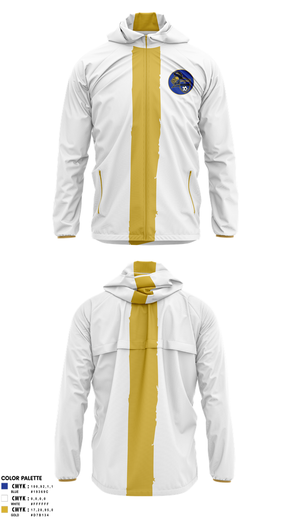 Windbreaker, Gholson F.C., Men's Soccer, Teamtime, Team time, sublimation, custom sports apparel, team uniforms, spirit wear, spiritwear, sports uniforms, custom shirts, team store, custom team store, fundraiser sports, apparel fundraiser