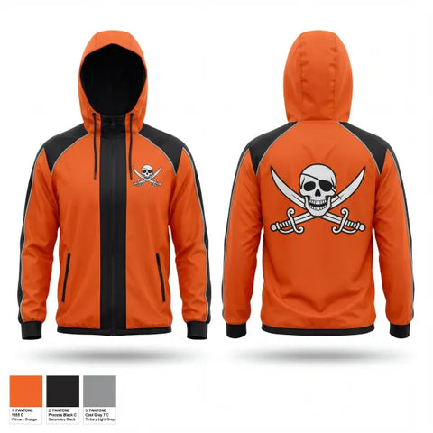 Windbreaker, PIRATES, Bowling, Teamtime, Team time, sublimation, custom sports apparel, team uniforms, spirit wear, spiritwear, sports uniforms, custom shirts, team store, custom team store, fundraiser sports, apparel fundraiser