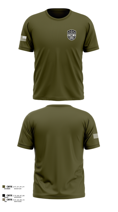 Bradenton PD Swat 16994731 Old School Cotton Feel Shirt - 101